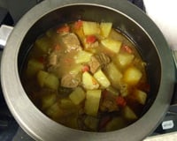 Carne de panela com batata
