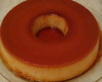 Pudim de pão canelado