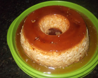 Pudim de leite condensado com creme de leite