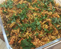 Paçoca de carne de sol da Cleo