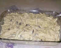 Penne maravilhoso ao shitake