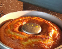 Bolo de laranja super fofo e molhadinho