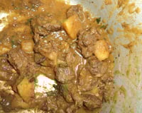 Carne de panela com mandioca