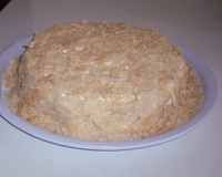 Bolo mil folhas de morango