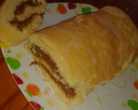 Rocambole de doce de leite