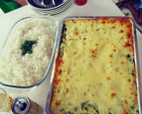 Torta de bacalhau com requeijão