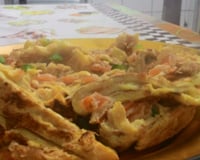 Omelete simples e gostoso