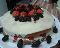 Bolo Pelado (Naked cake)