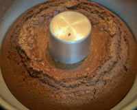 Bolo simples de chocolate