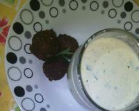 Molho árabe para saladas e quibe