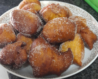 Bolinho de chuva de fubá 