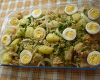 Salada prática de bacalhau