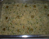 Bacalhau de forno com purê à moda do Antonio