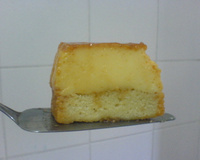 Bolo pudim pura tentação