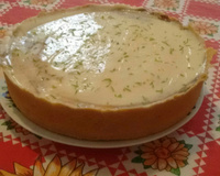 Torta de limão com chocolate