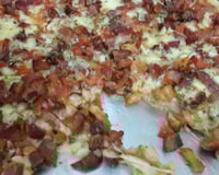 Pizza de Bacon