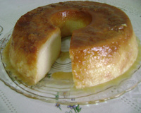 Pudim de pão com laranja do Pompom