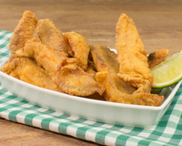Filé de tilápia frito simples