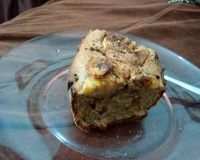 Bolo diet de banana, sem farinha e sem açúcar