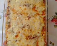 Almoço com sobras de carne