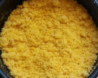 Fubá suado com queijo