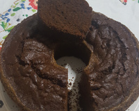 Bolo integral de cacau (sem leite)