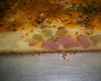 Torta salgada de liquidificador