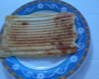 Pão de queijo de sanduicheira