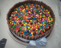 Bolo de Kit Kat à minha moda