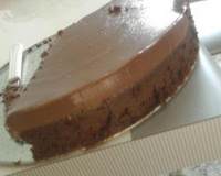 Torta trufada de 2 chocolates