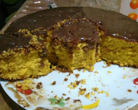 Bolo de cenoura da Carla