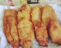 Filé de frango empanado