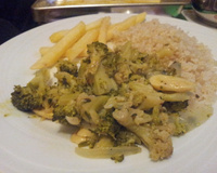 Refogado de couve-flor com brócolis