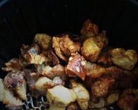 Torresmo na airfryer