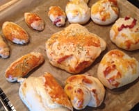 Massa básica de excelente qualidade para salgados assados