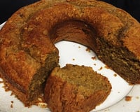 Bolo de banana de liquidificador