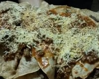 Massa de panqueca com farinha integral