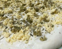 Focaccia com cobertura