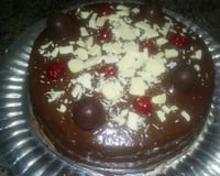 Bolo de chocolate com Bombom