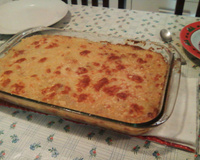 Escondidinho de batata com carne seca