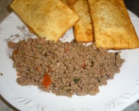 Recheio para pastel de carne