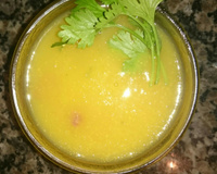 Sopa de batata e cenoura
