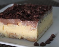 Pavê de maracujá e chocolate