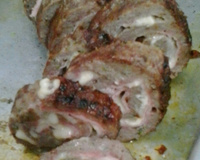 Rocambole de carne moída