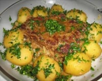 Carne de panela com batatas
