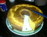 Bolo de milho cremoso (como pudim)