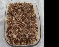 Pavê de biscoito champagne