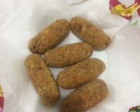 Croquete de atum simples