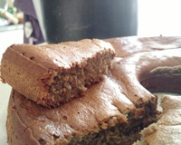 Bolo de banana integral