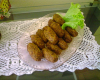 Croquete de carne moída